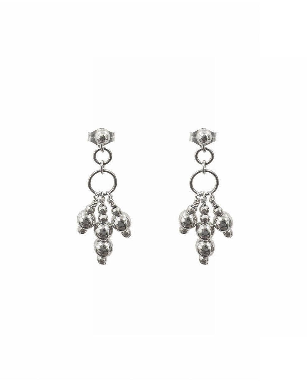 Fabia Triple Stud Earrings