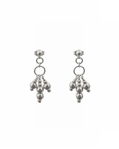 Fabia Triple Stud Earrings