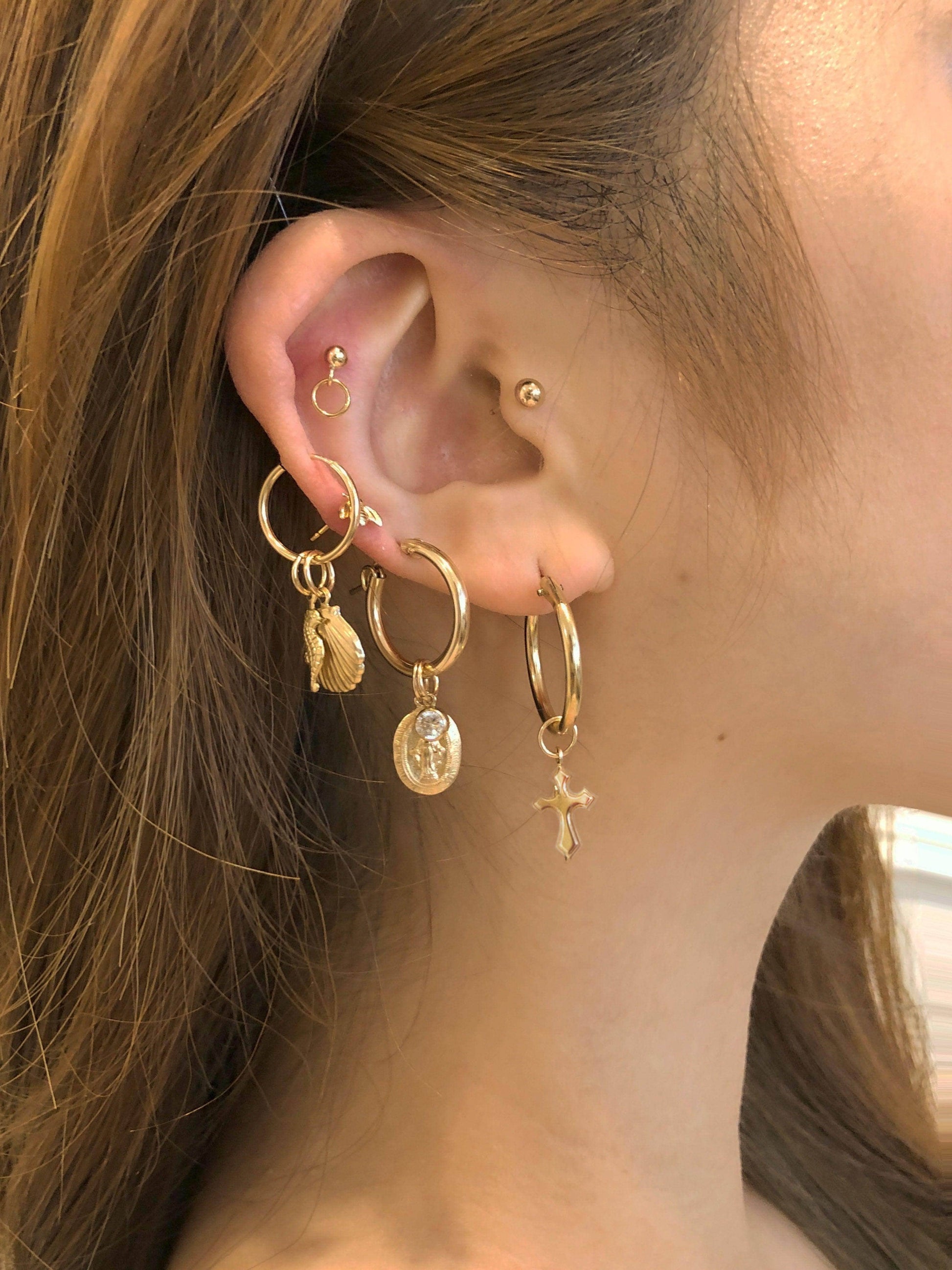 Mini Circle Single Stud