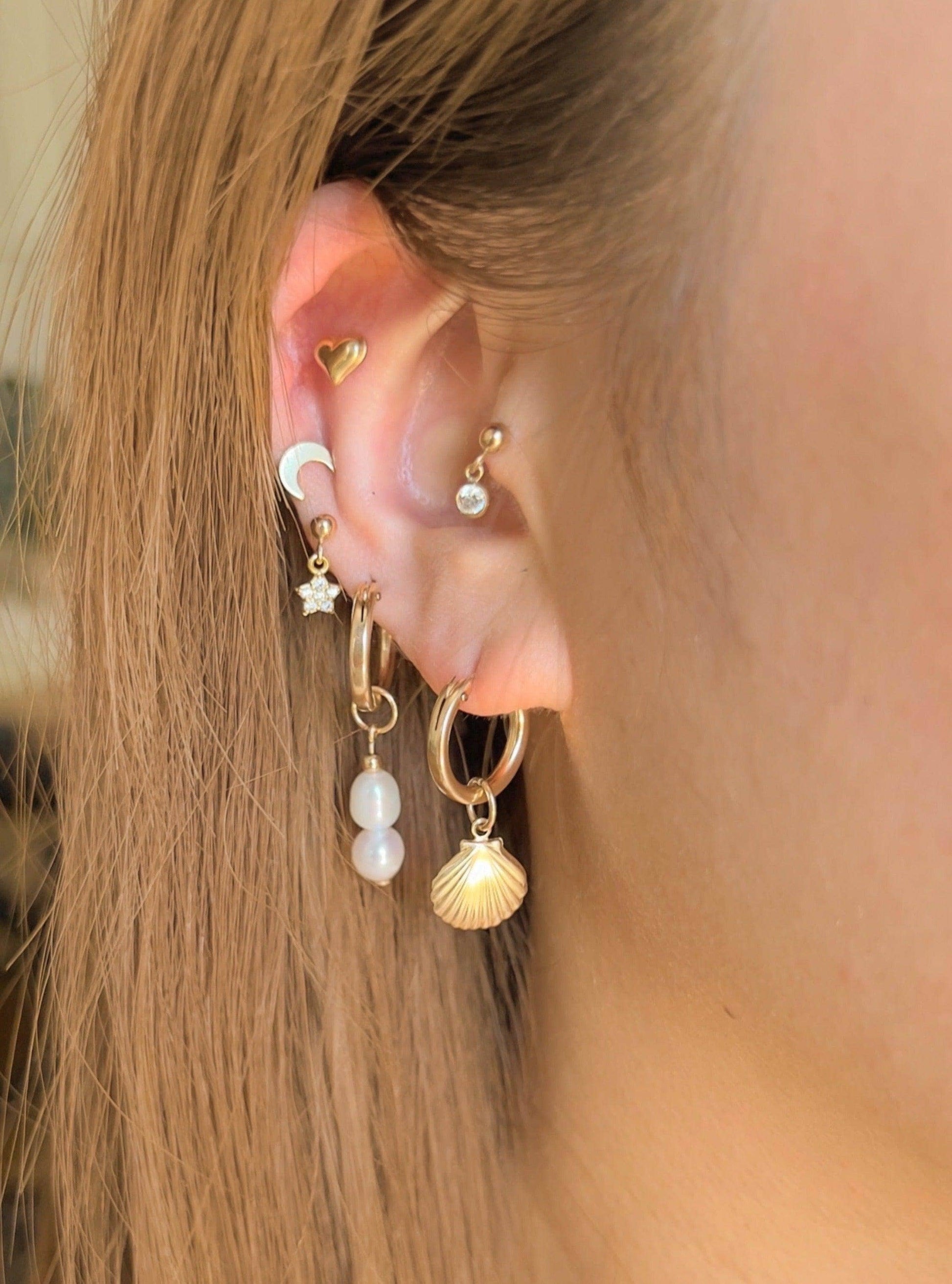 Ariel Clamshell Hoops