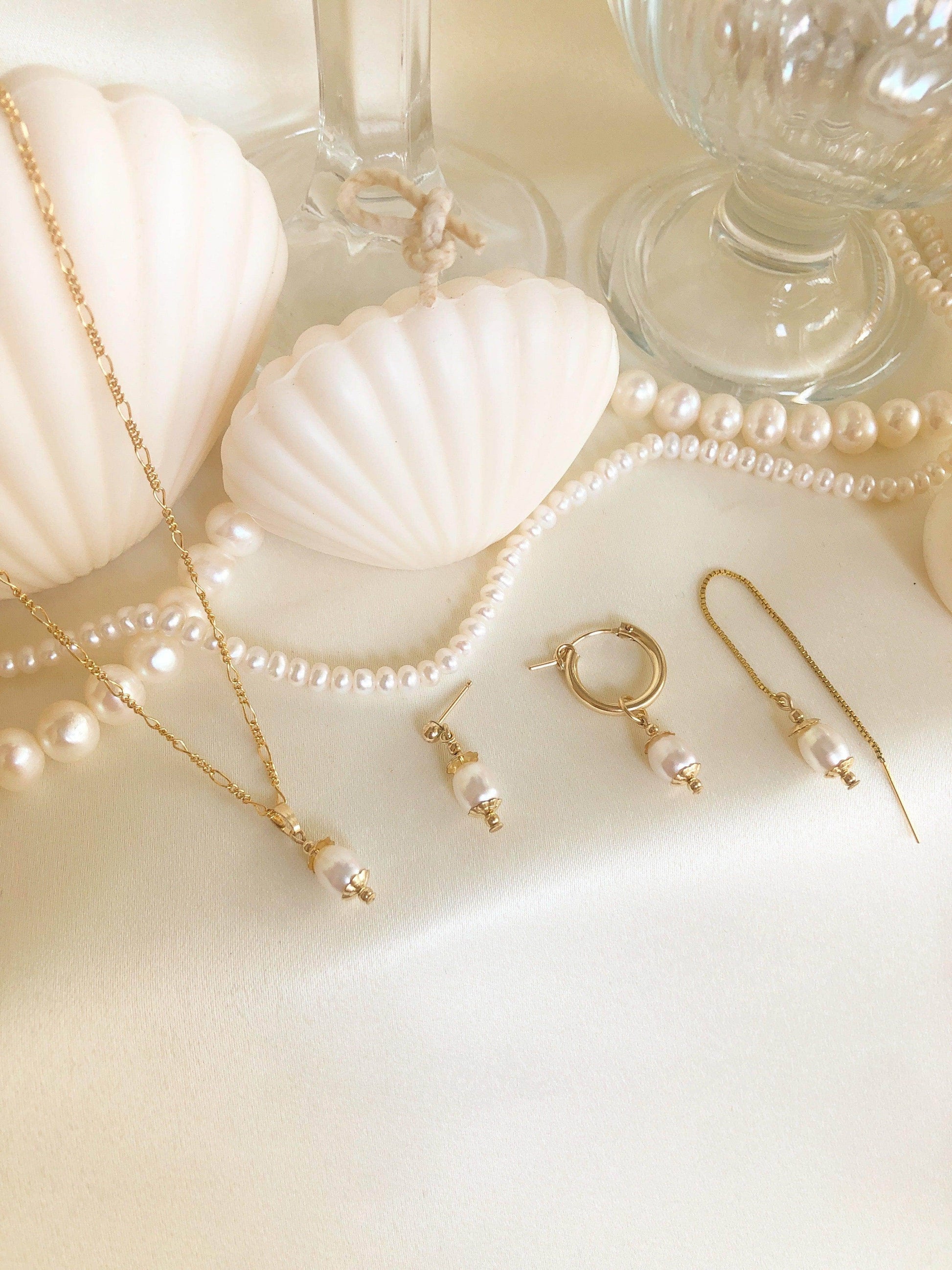 Oriana Pearl Single Stud