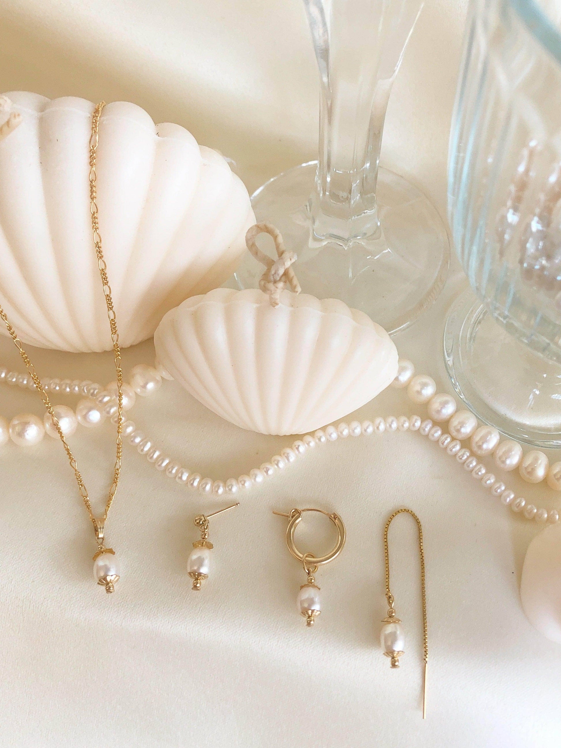 Oriana Pearl Stud Earrings