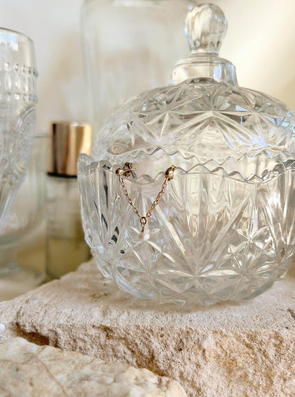 Aurora Double Pearl studs