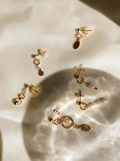 Tiny Oriana Stud Earrings