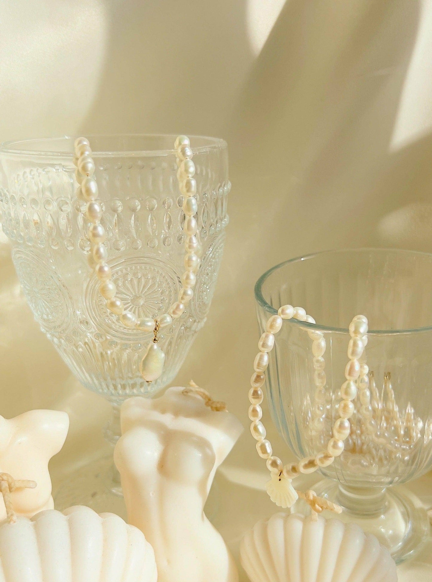 Coralia Pearl Necklace