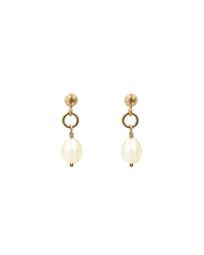 Isabella Pearl Stud Earrings