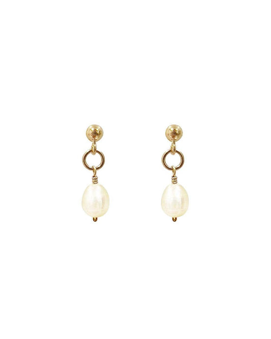 Isabella Pearl Stud Earrings