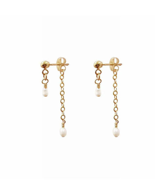 Julia Pearl Stud Earrings