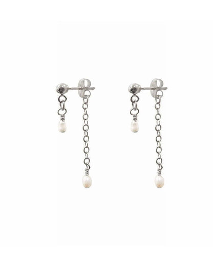 Julia Pearl Stud Earrings