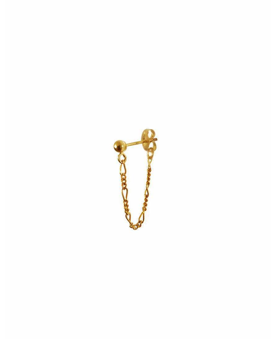 Nathalie Chained Single Ball Stud