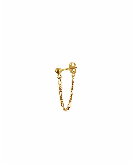 Nathalie Chained Single Ball Stud