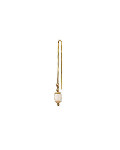 Oriana Pearl Single Thread Stud