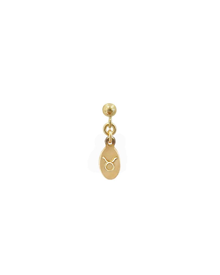 Zodiac Oval Mini Stud
