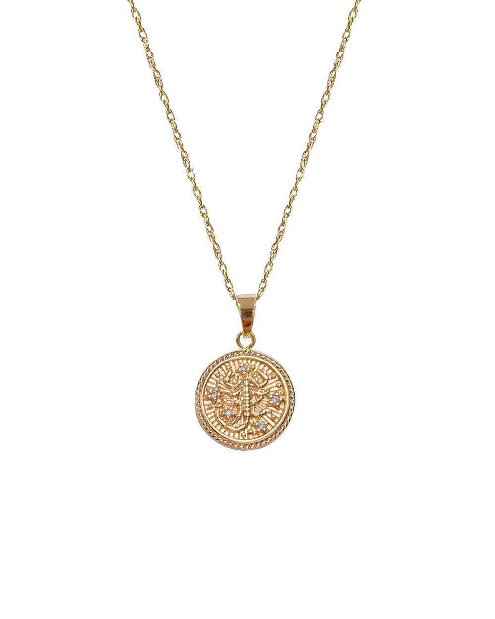 Scorpio Zodiac Necklace <br> OCT 23 - NOV 21