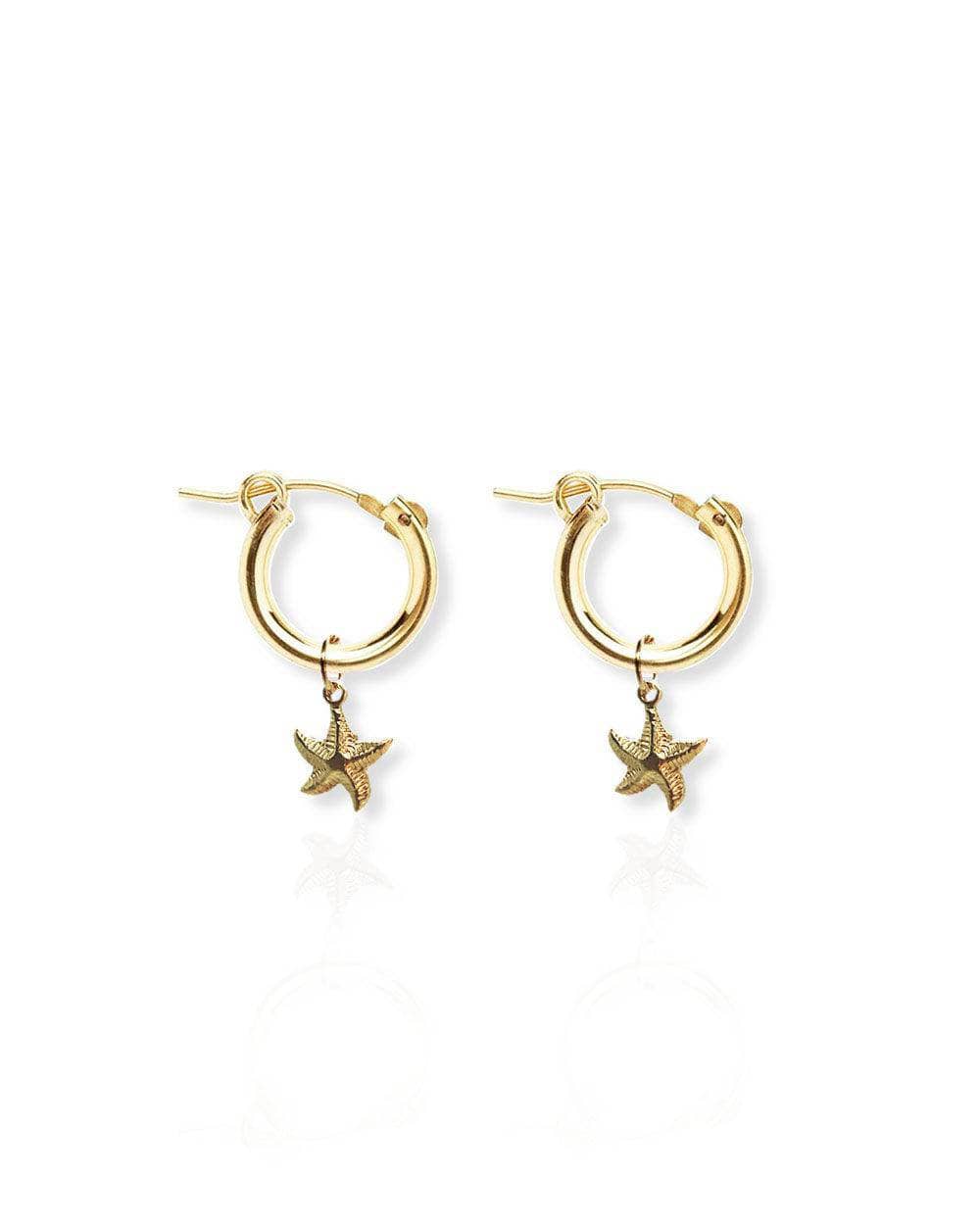 Ariel Starfish Hoops