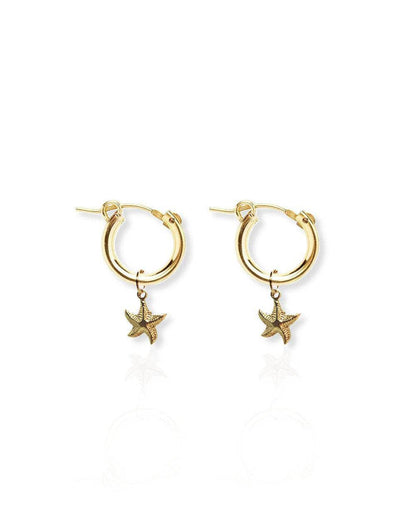 Ariel Starfish Hoops