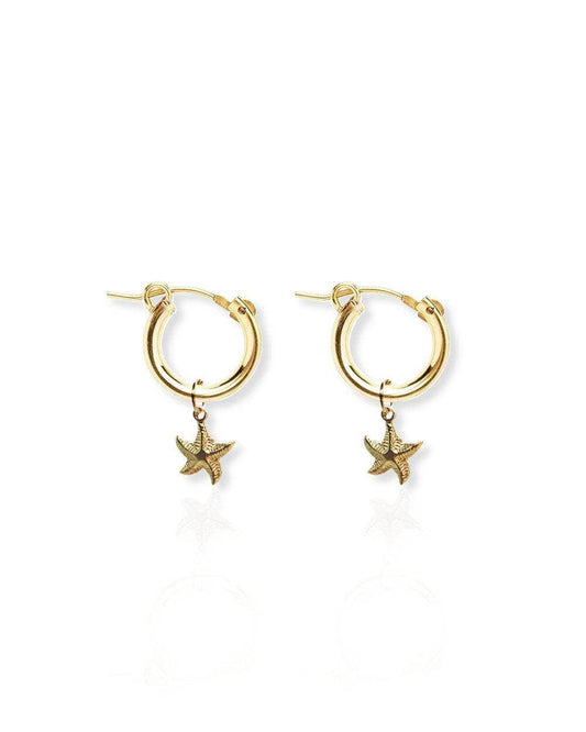 Ariel Starfish Hoops