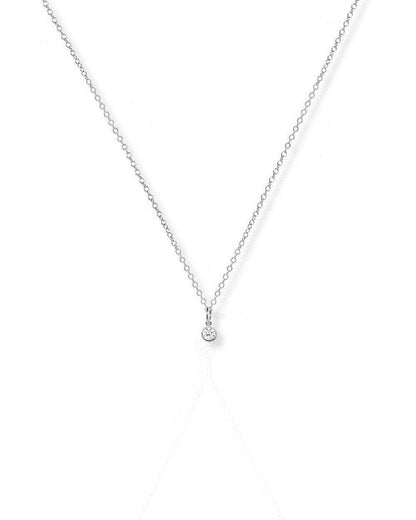 Bezel Dia Necklace