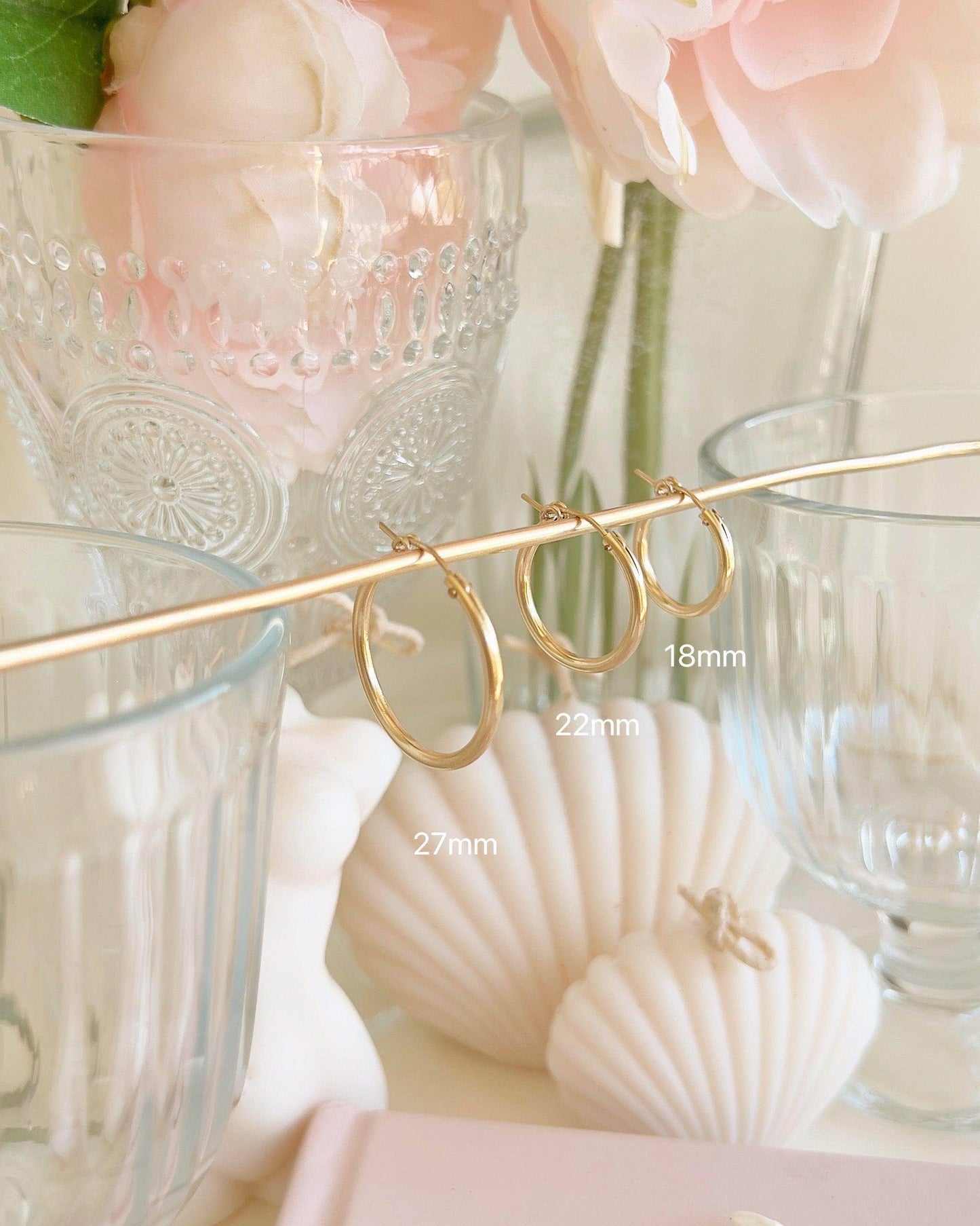 Andy 27mm Classic Hoops