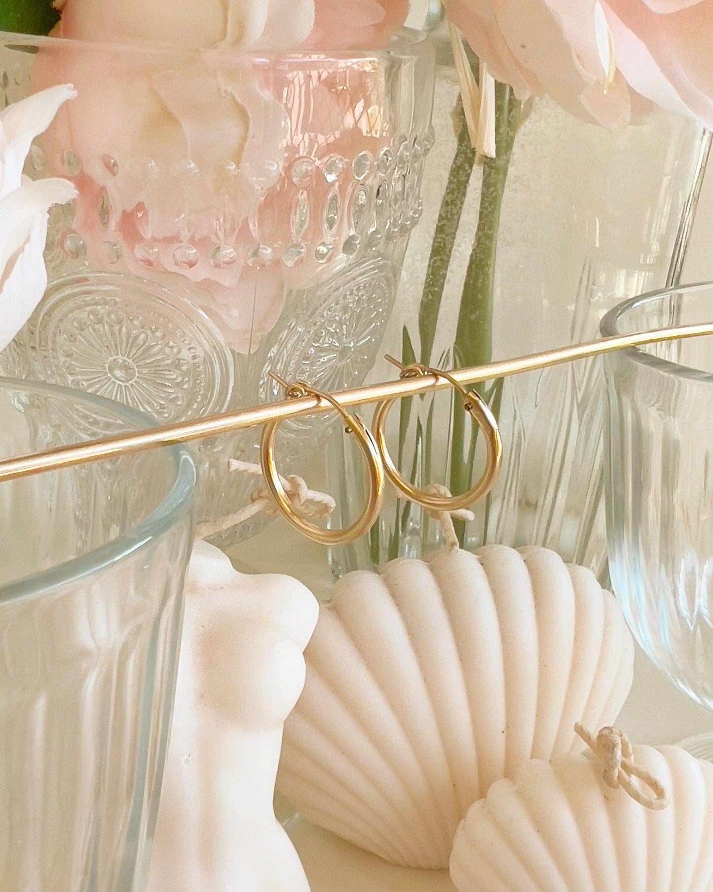 Andy 22mm Classic Hoops