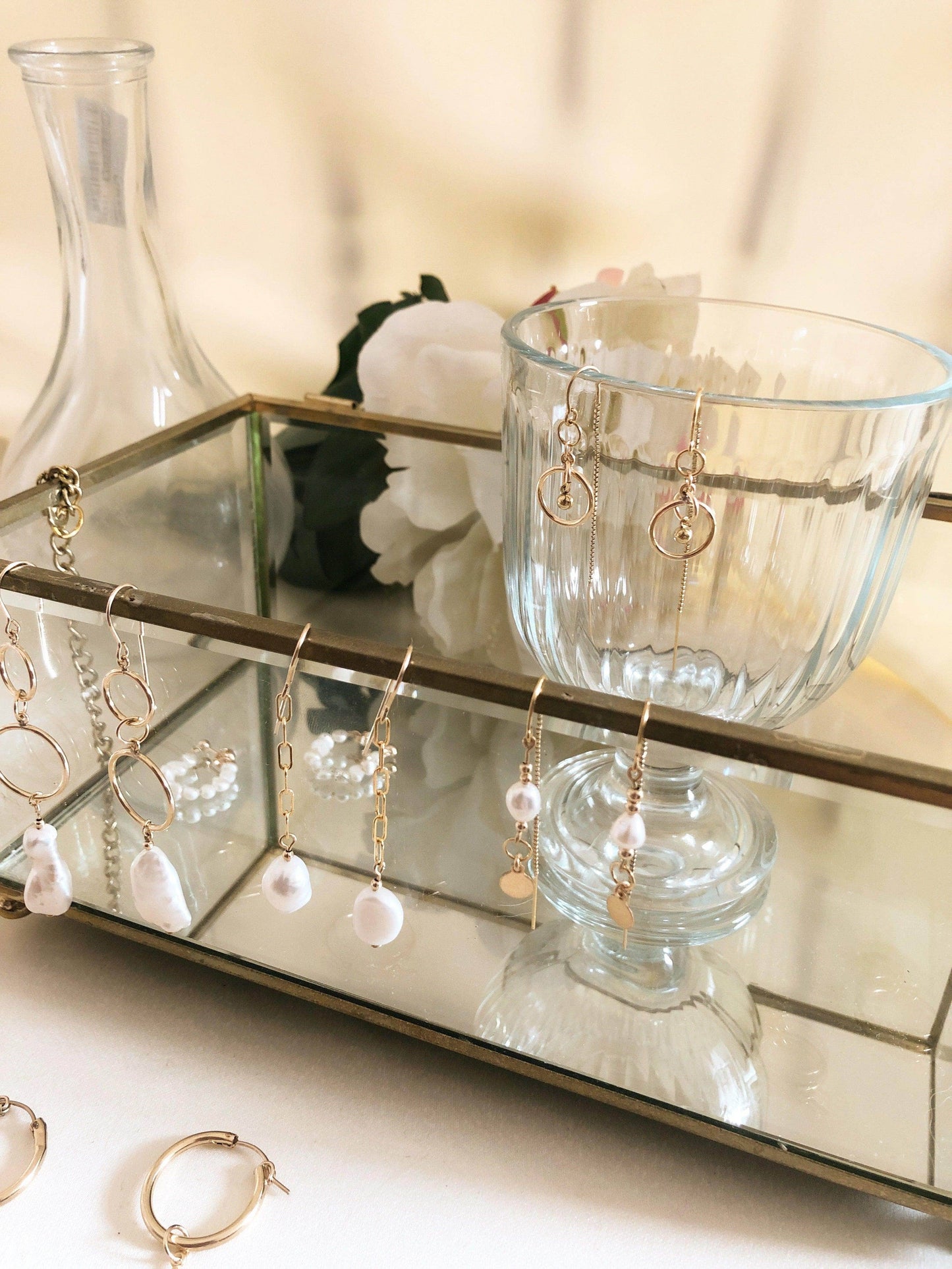 Lydia Threads Earring