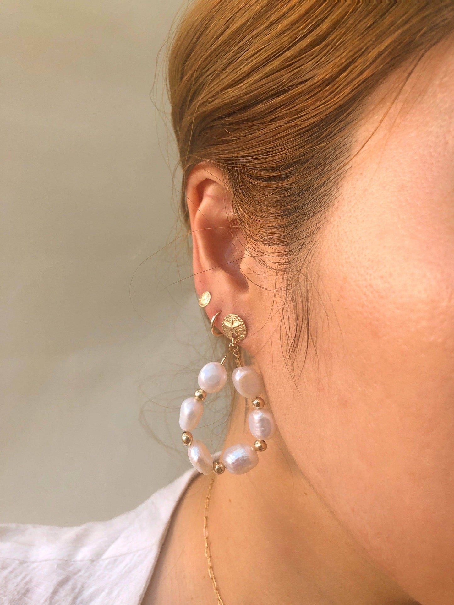 Cecile Pearl Earring