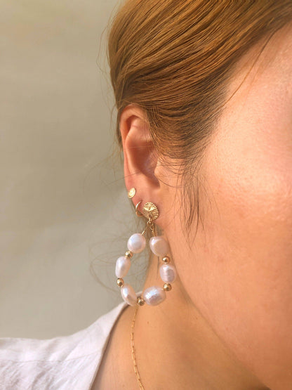 Cecile Pearl Earring