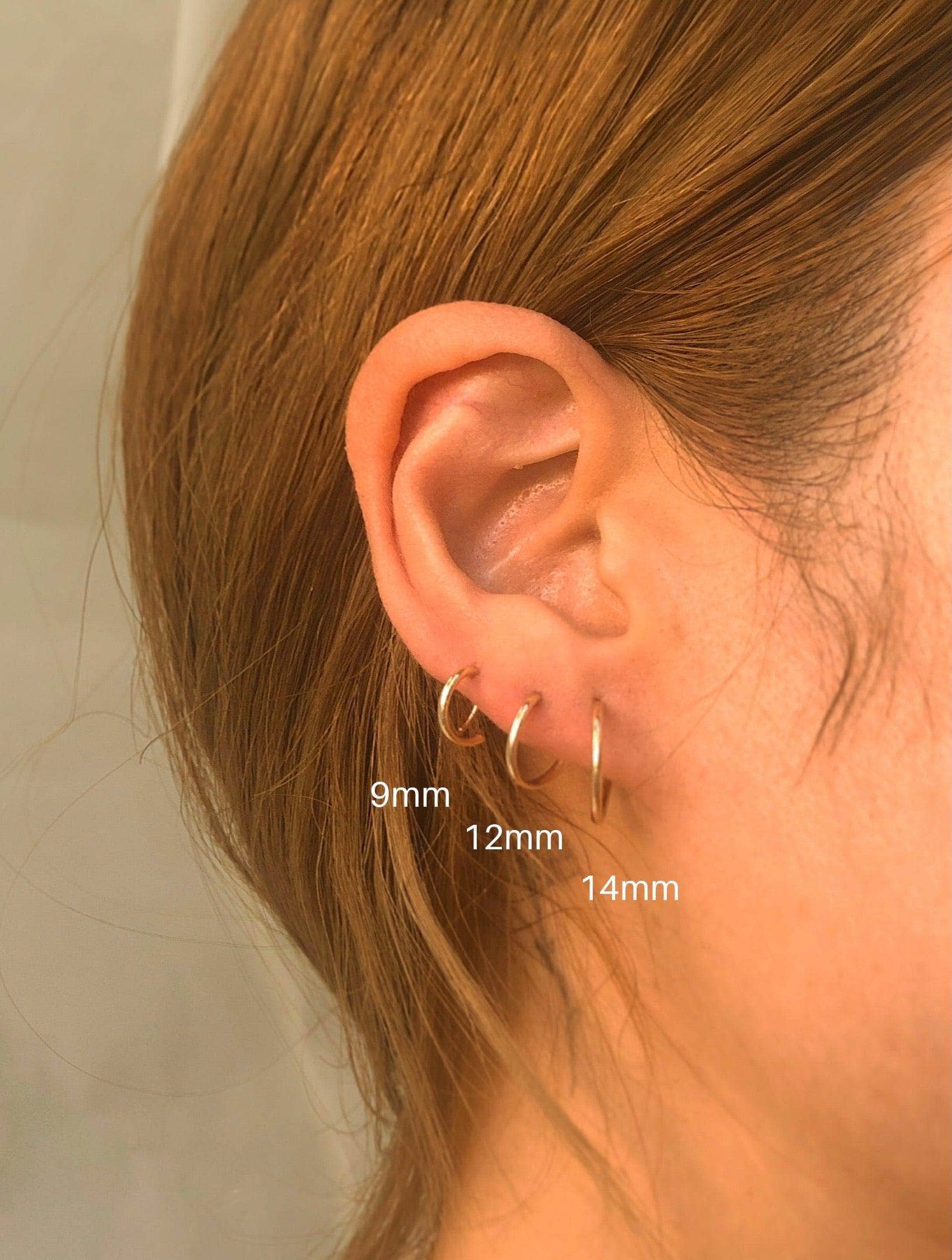 Mia Tiny 12mm Endless Hoops