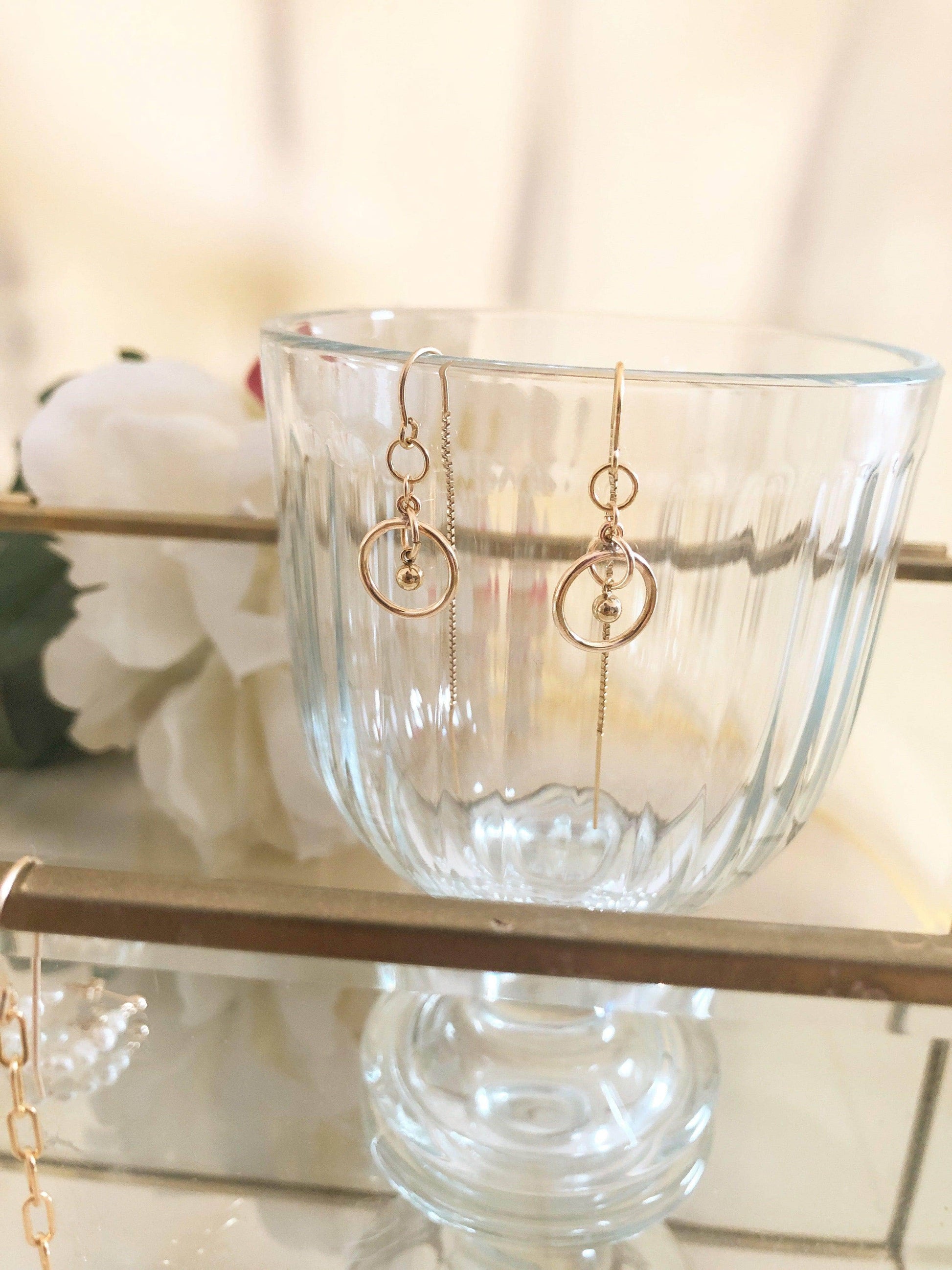 Lydia Threads Earring