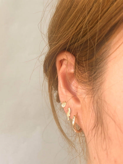 Ariel Seahorse Single Stud -  Left