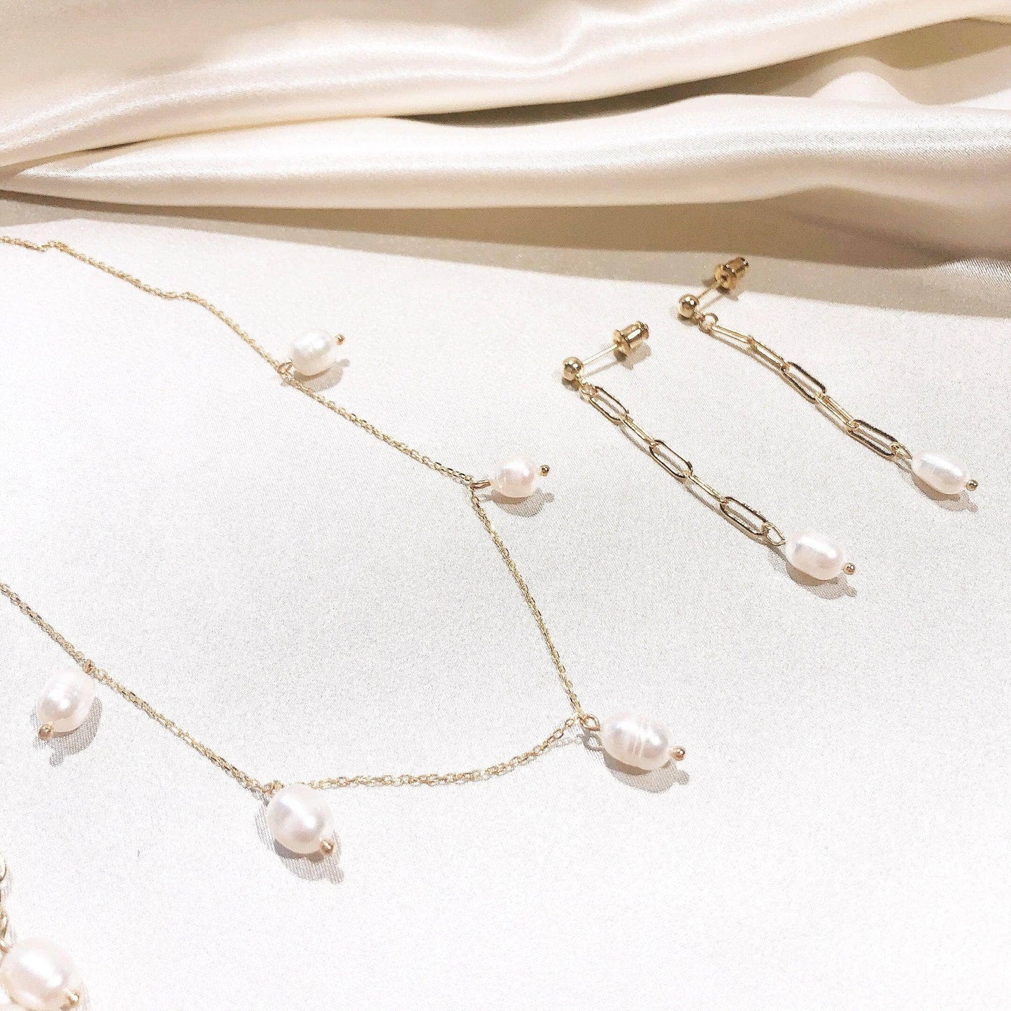 Zoe Pearl Necklaces