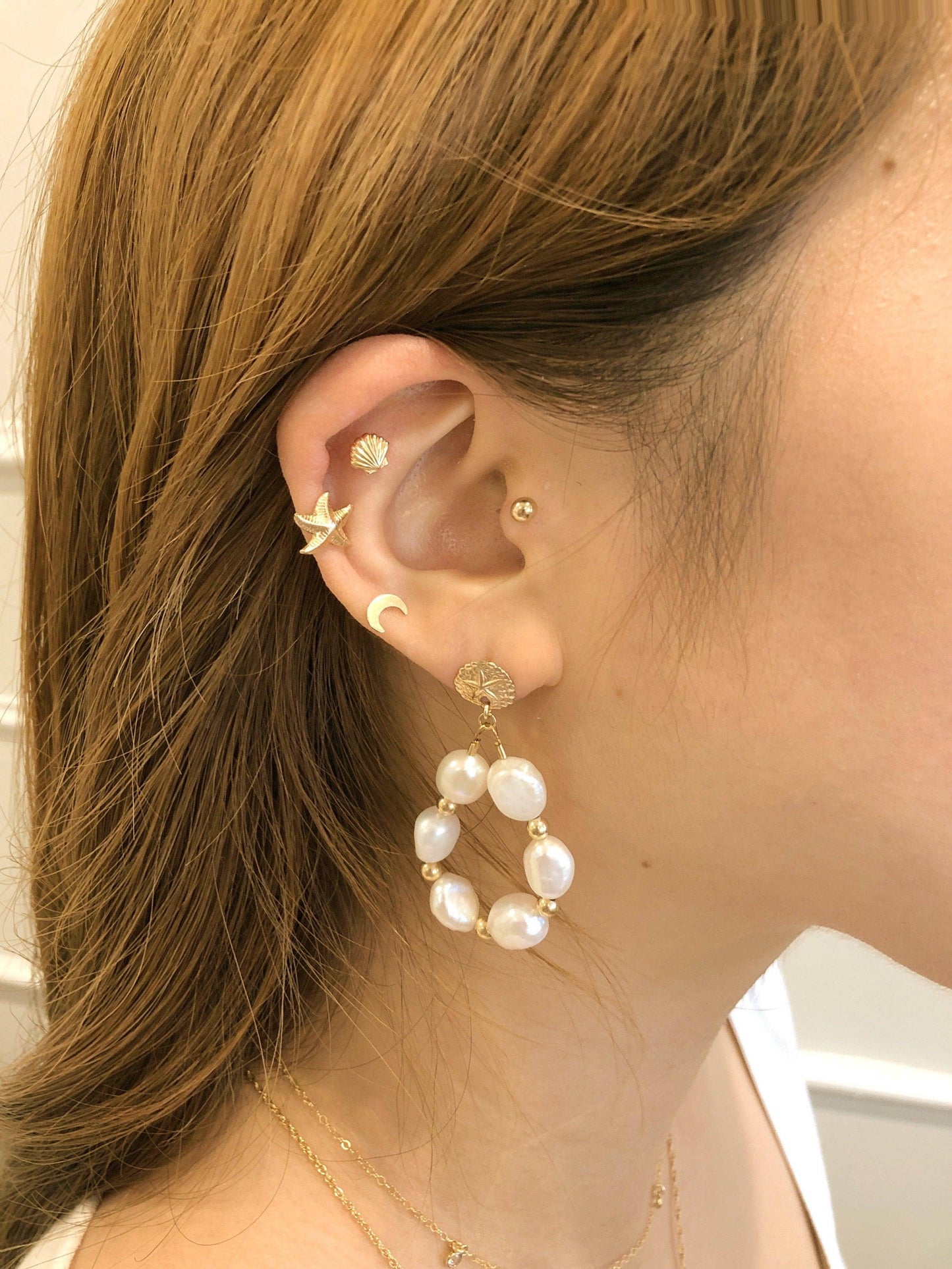 Ariel Starfish Studs