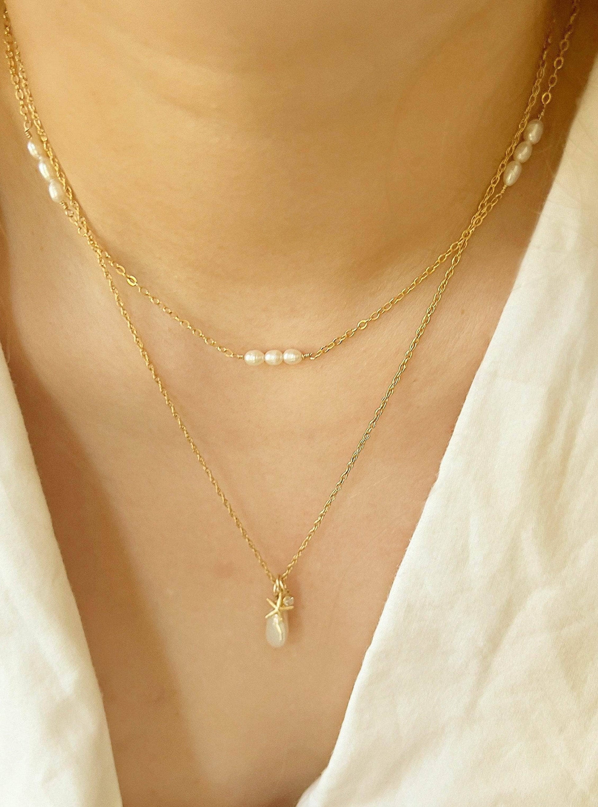 Everly Starfish Necklace