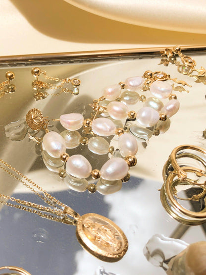 Cecile Pearl Earring