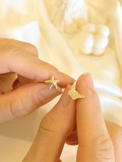 Ariel Starfish Studs