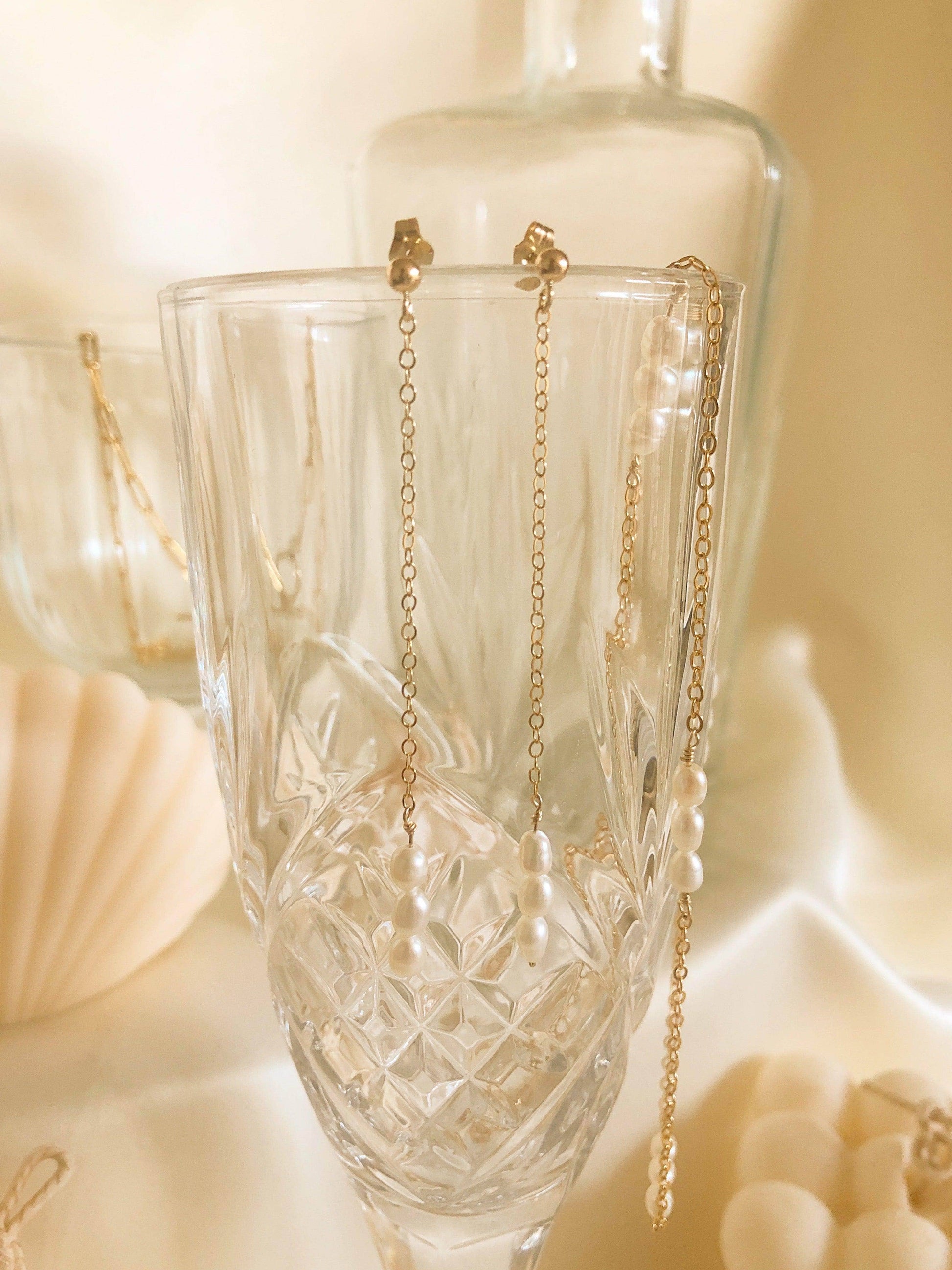 Rachel Pearl Earring