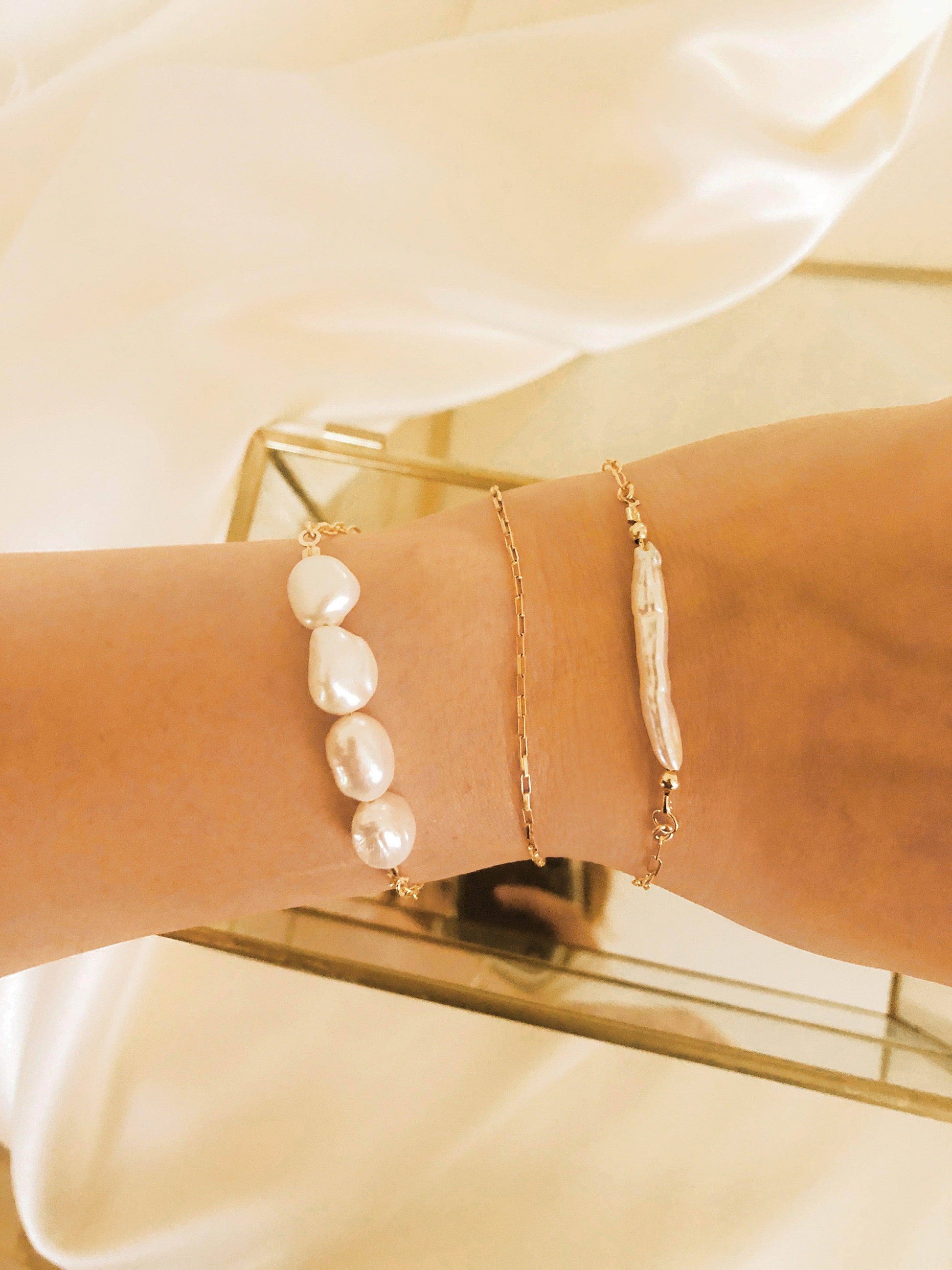 Ivy Pearl Bracelet
