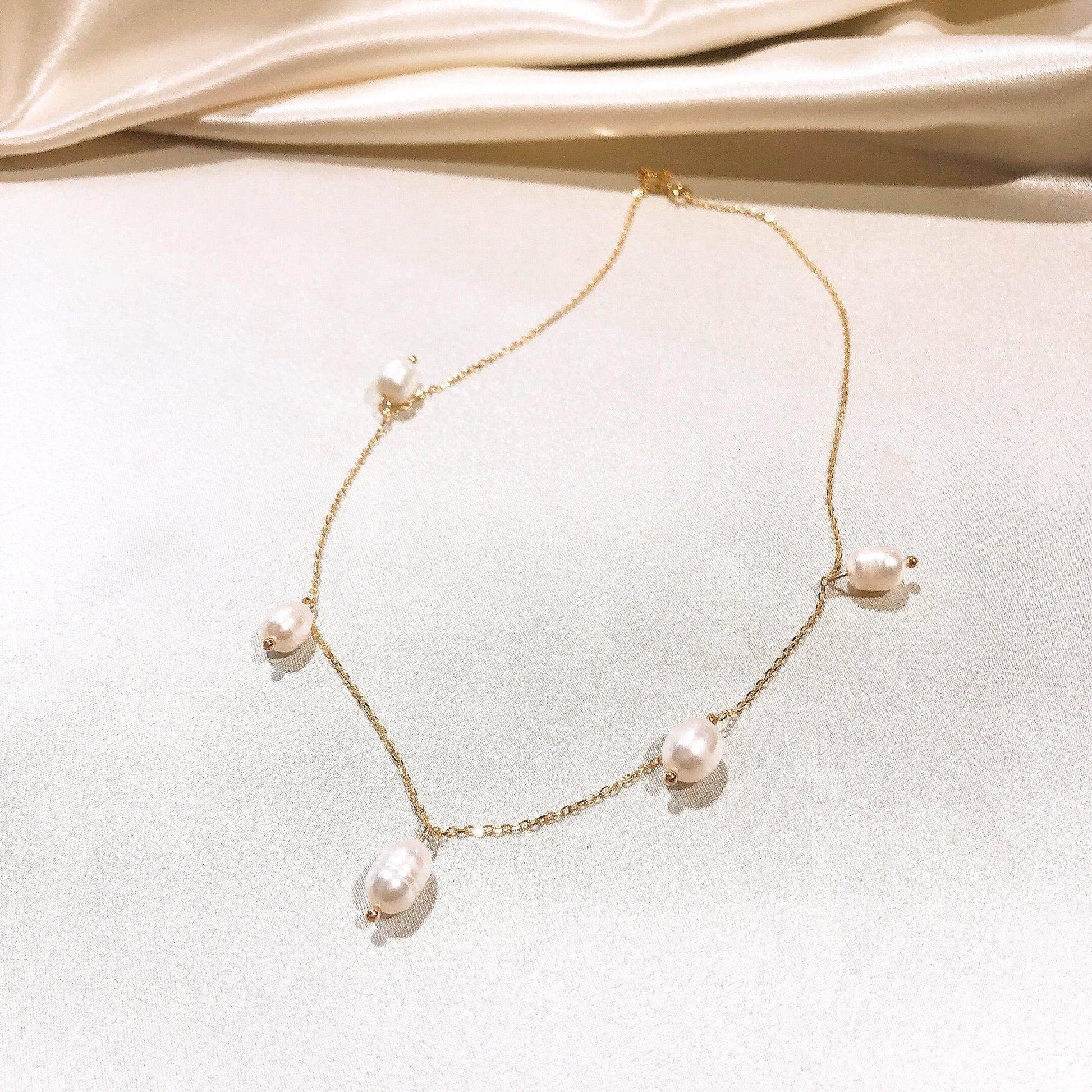 Zoe Pearl Necklaces