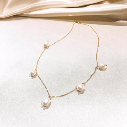 Zoe Pearl Necklaces