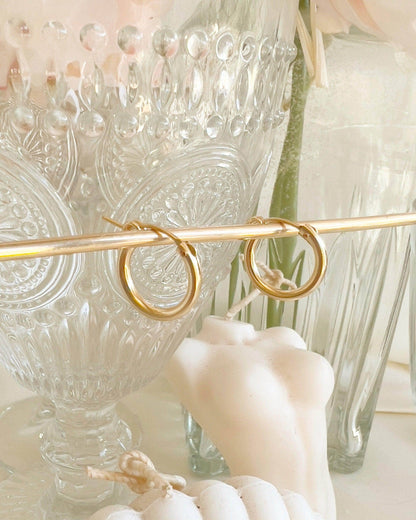 Andy 15mm Classic Hoops