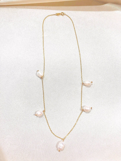 Zoe Pearl Necklaces