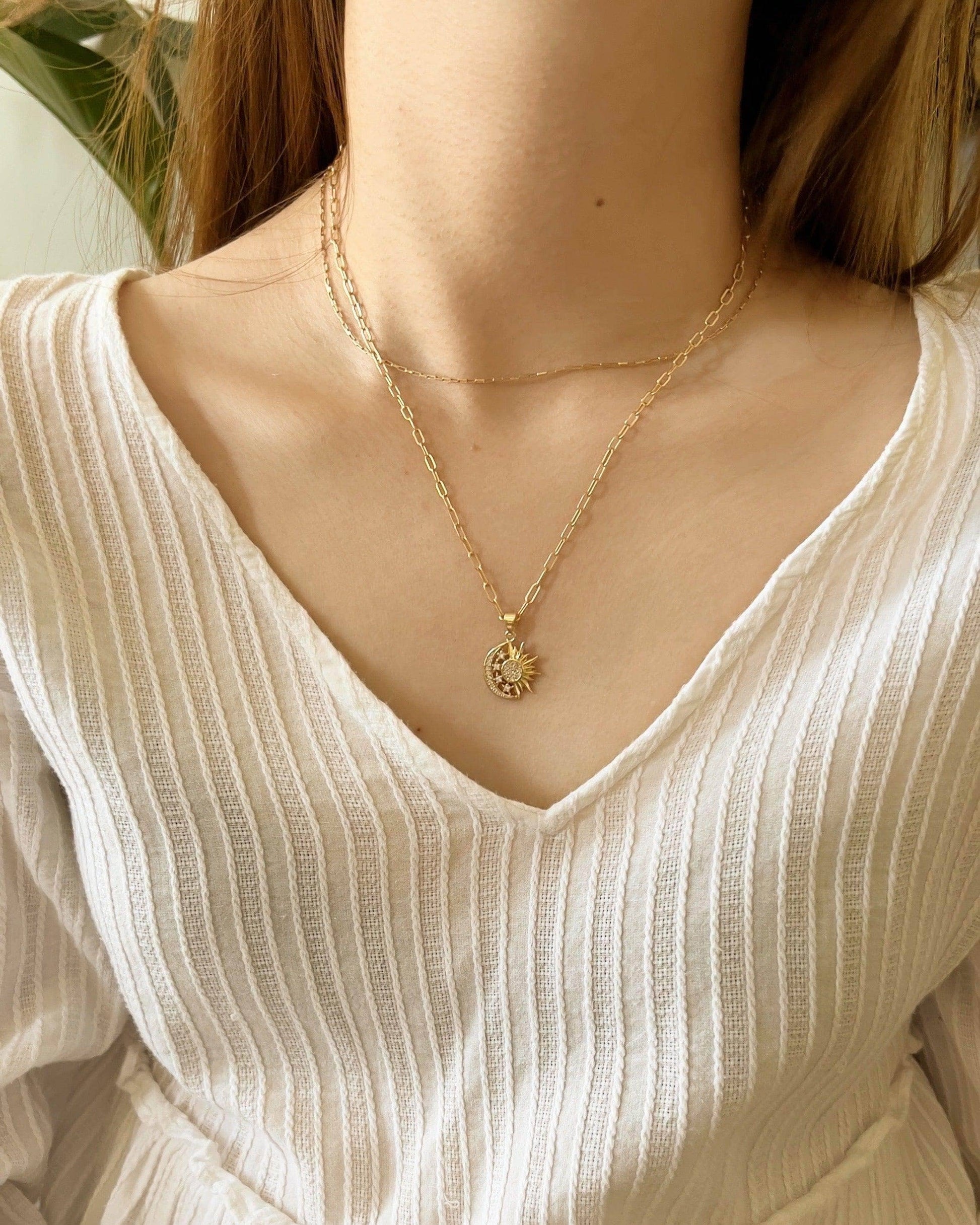 Moon & Sun necklace