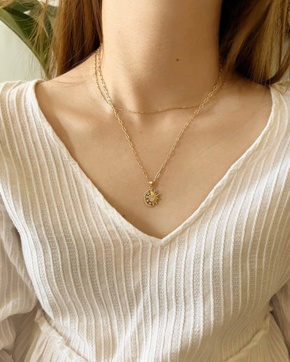 Moon & Sun necklace
