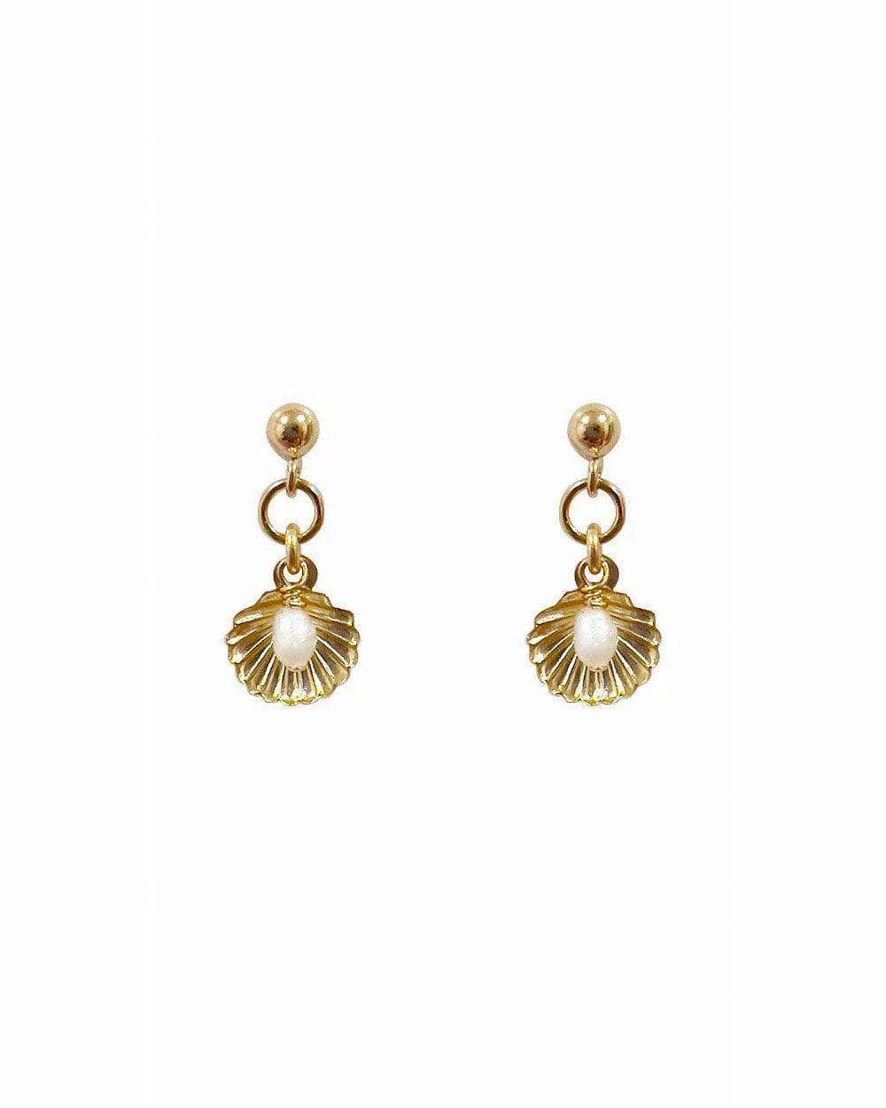 Lucy Pearl Stud Earrings