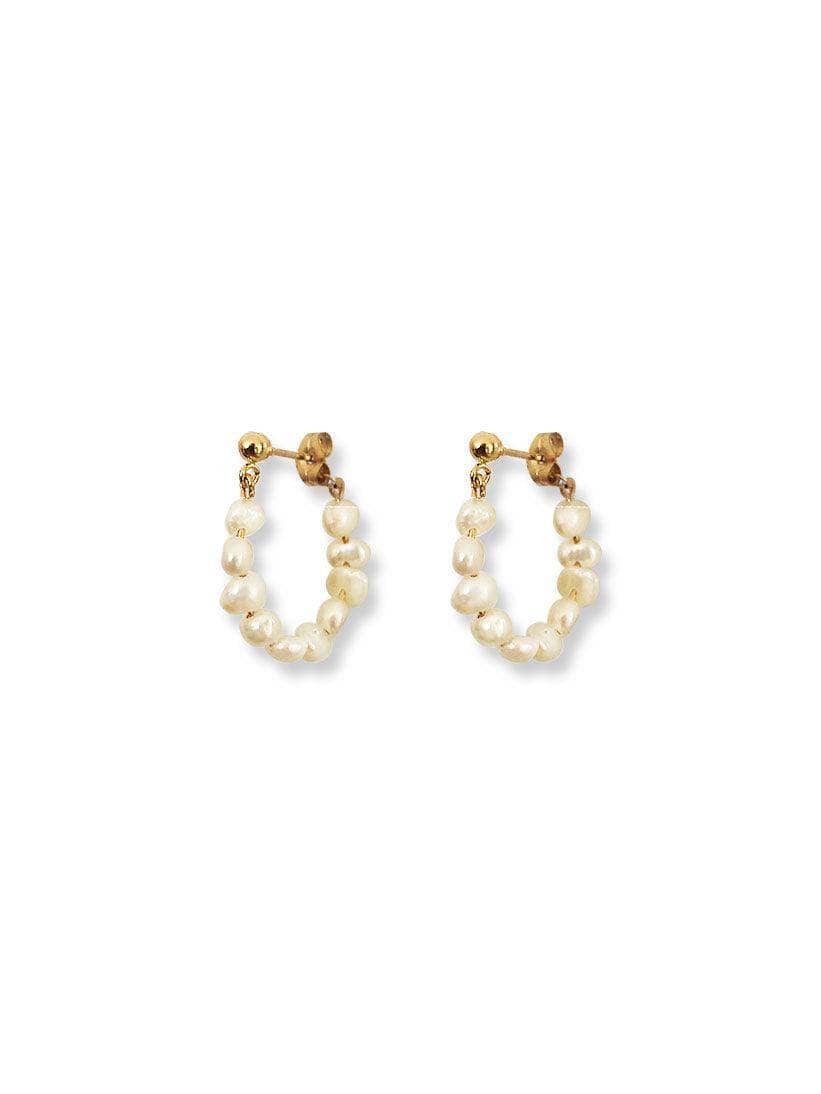 Rachel Pearl Stud Earrings
