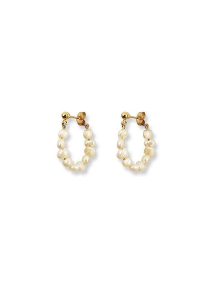 Rachel Pearl Stud Earrings