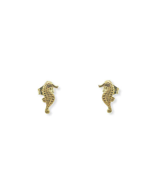 Ariel Seahorse Studs